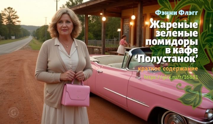 Жареные зеленые помидоры в кафе ‘Полустанок’, Флэгг, краткое содержание Фэнни Флэгг Читать краткий пересказ книги Фэнни Флэгг «Жареные зеленые помидоры в кафе ‘Полустанок’».