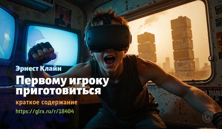 Первому игроку приготовиться, Клайн, краткое содержание Эрнест Клайн Читать краткий пересказ книги Эрнеста Клайна «Первому игроку приготовиться».