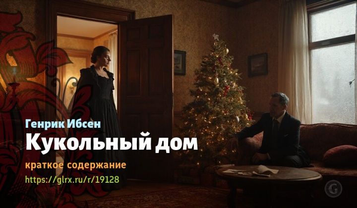 Кукольный дом, Ибсен, краткое содержание Генрик Ибсен Читать краткий пересказ книги Генрика Ибсена «Кукольный дом».